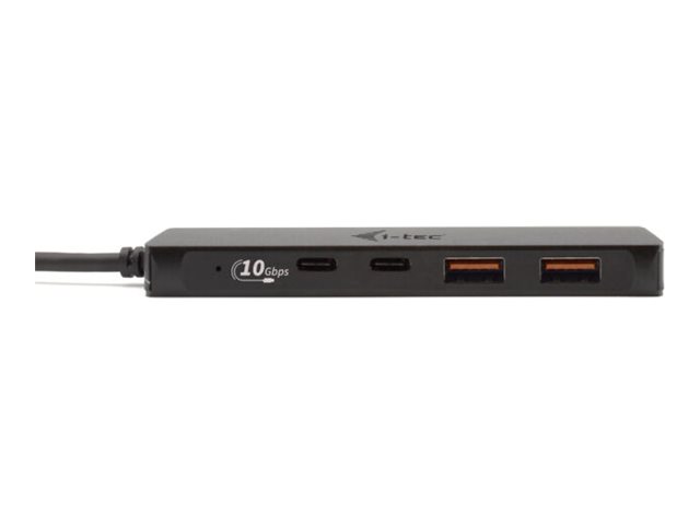 i-tec Hub - 2 x SuperSpeed USB 3.0 + 2 x USB-C 3.1 Gen 1, Ansicht 2
