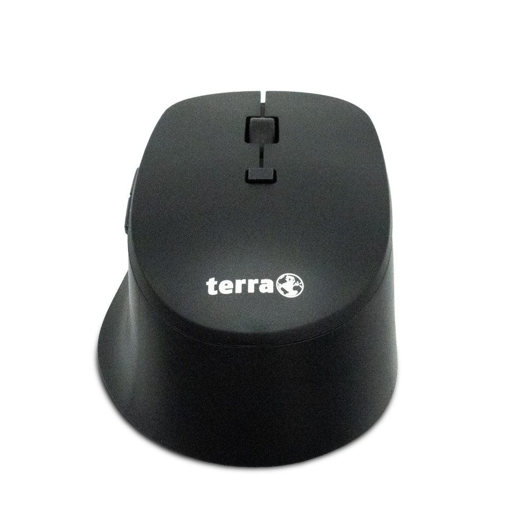 TERRA Mouse 4000 Wireless Silent USB black 6-Tasten Maus, f?r Rechtsh?nder