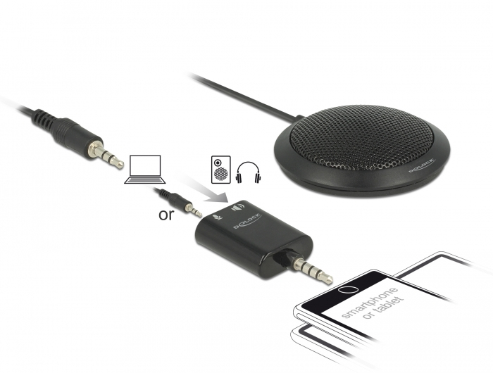 Delock Condenser Table Microphone - Mikrofon, Ansicht 4