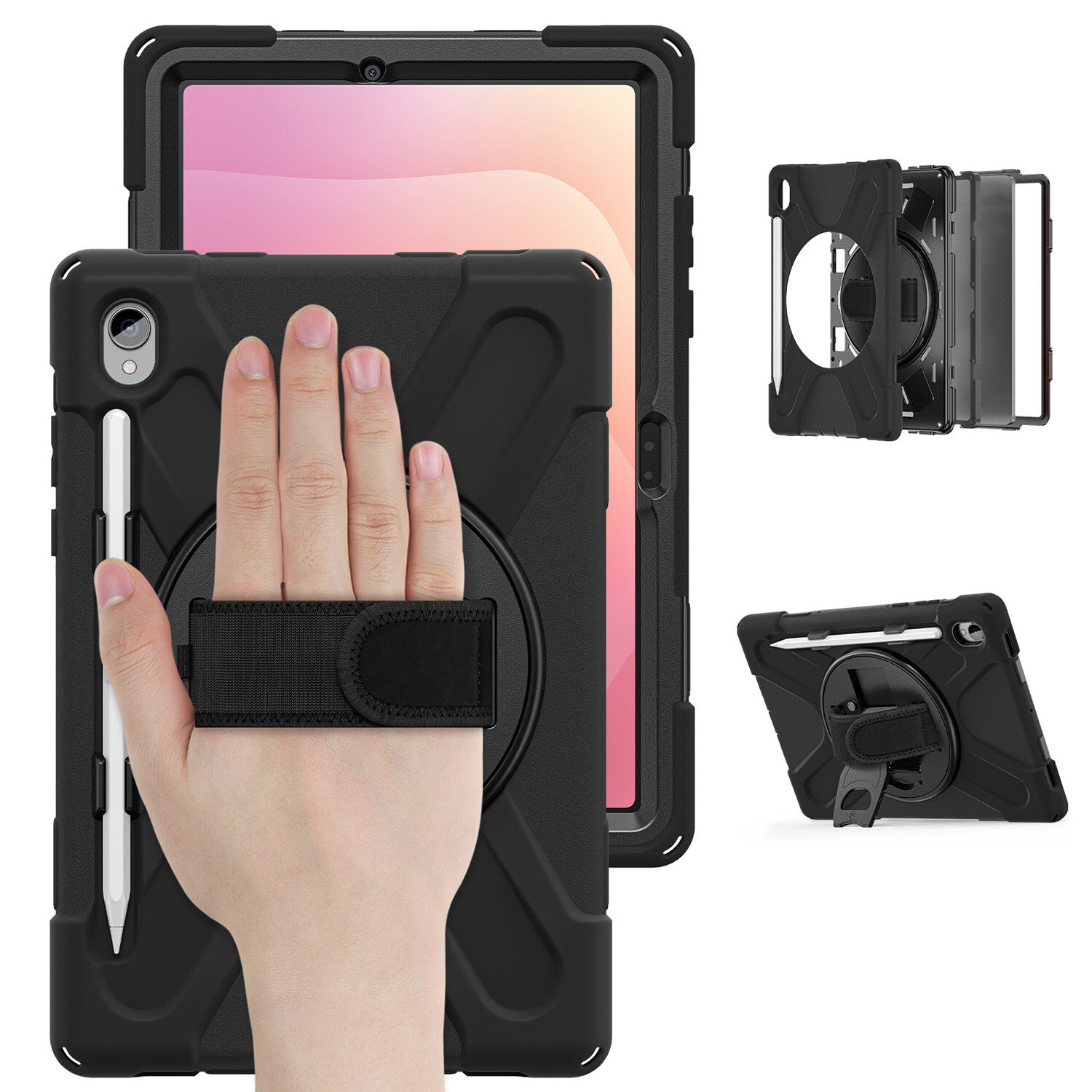 4smarts Rugged Case Grip für Samsung Galaxy Tab S11, Ansicht 2