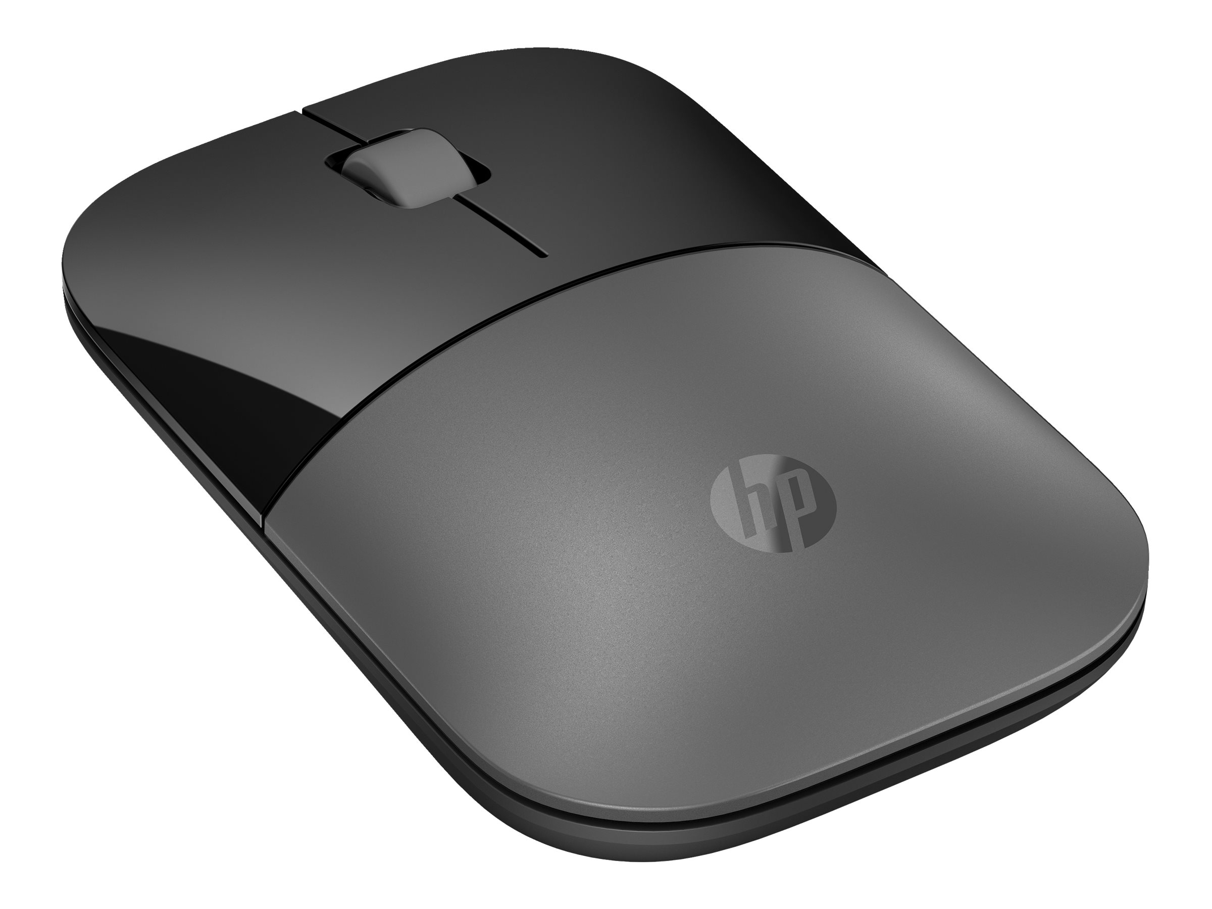 HP Z3700 - Maus - optisch - 3 Tasten - kabellos - Bluetooth 5.0, 2.4 GHz - kabelloser Empfänger (USB) - silber, Ansicht 5