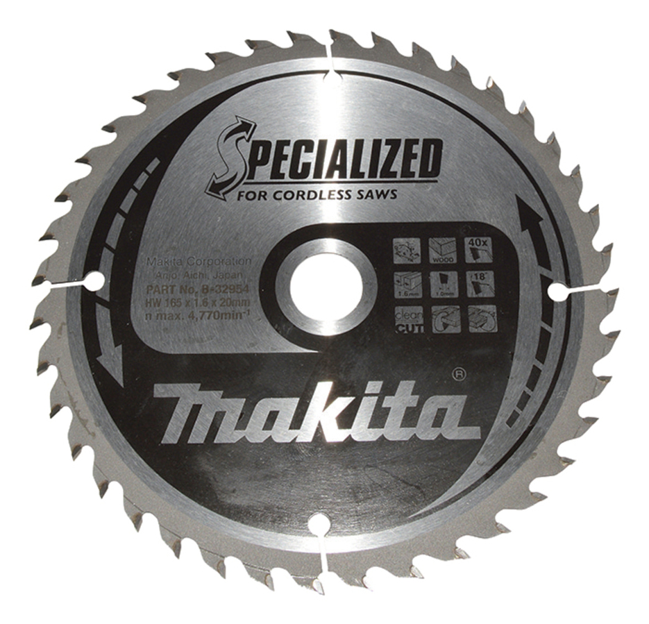 Makita Specialized - Kreissägeblatt - für Holz, Ansicht 3