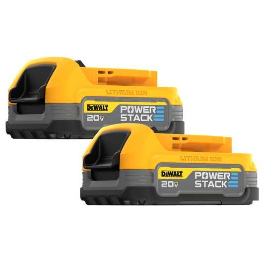 DeWalt DCBP034E2 Powerstack Werkzeug-Akku 18V, 1.7Ah, Li-Ionen, 2 Akkus [3.4Ah] [61.2Wh], Ansicht 2