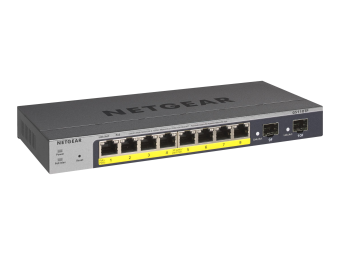 Netgear Smart GS110TPv3 - Switch - Smart - 8 x 101001000 (PoE)