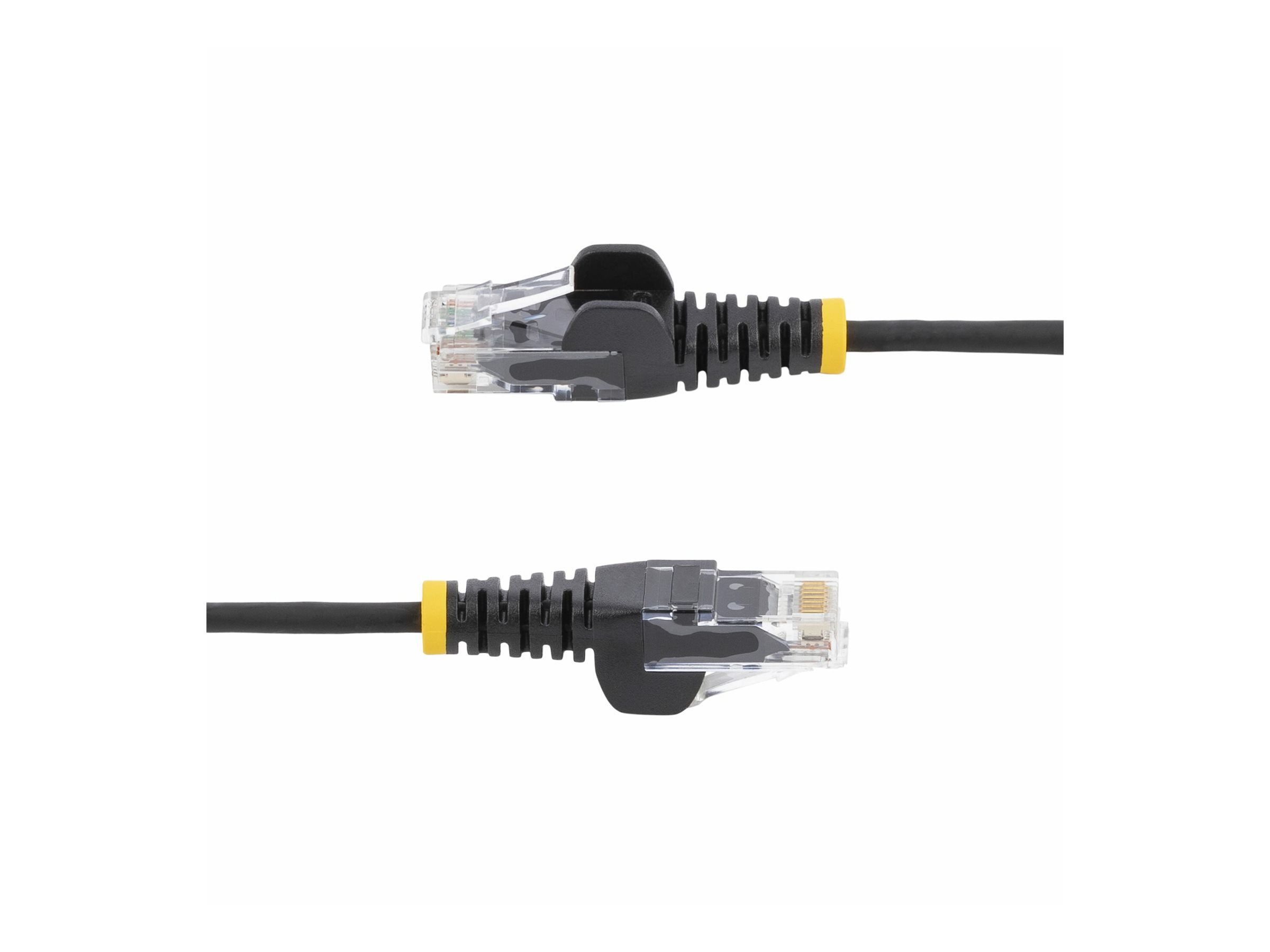StarTech.com 10m Black Slim CAT6 Ethernet Cable, Snagless, 28AWG, LSZH - Patch-Kabel - RJ-45 (M), Ansicht 4