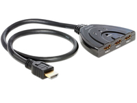 Delock HDMI 3 - 1 Switch bidirectional - Video-Audio-Splitter