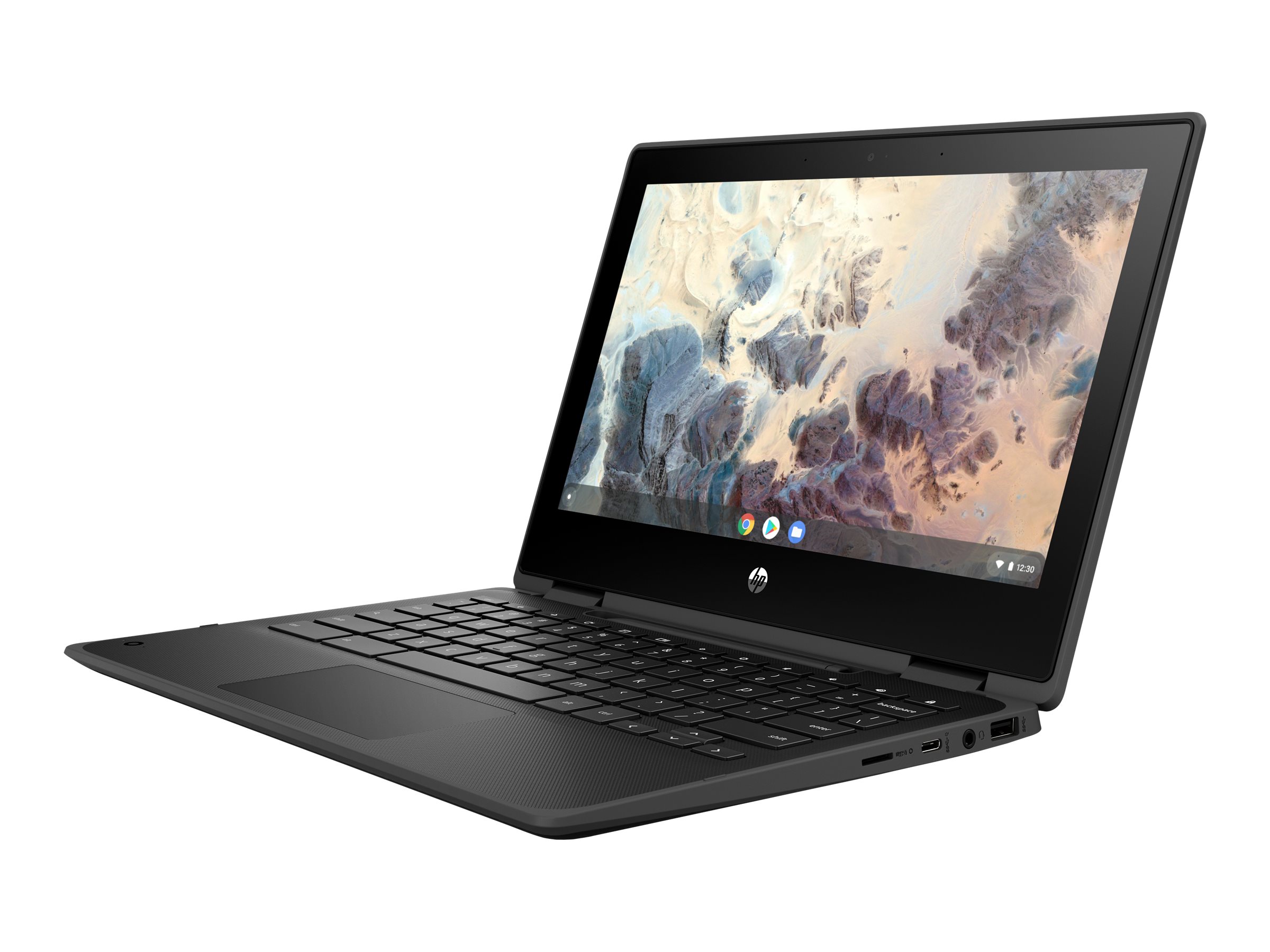 HP Chromebook x360 11 G4 Education Edition - Flip-Design - Intel Celeron N5100 / 1.1 GHz - Chrome OS - UHD Graphics - 8 GB RAM - 64 GB eMMC - 29.5 cm (11.6")