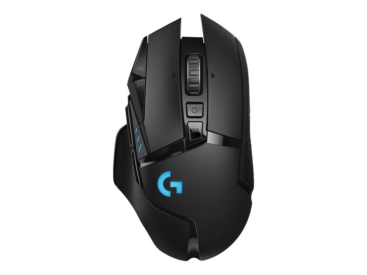 Logitech Gaming Mouse G502 LIGHTSPEED - Maus - optisch - 11 Tasten - kabellos kabelgebunden - 2.4 GHz - kabelloser Empfänger (USB)