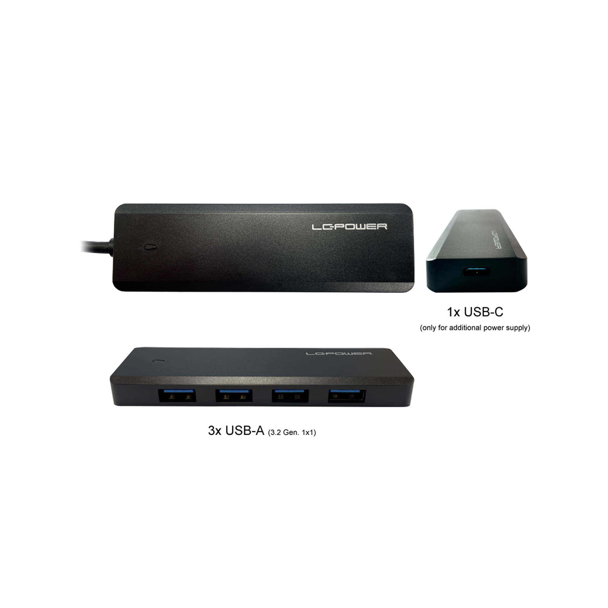 LC-Power LC-HUB-U3-4-V2 Selettore dato 4260070129346 | eBay