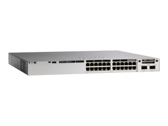 Cisco Meraki Catalyst 9300-24P - Switch - L3 - managed - 24 x 101001000 (PoE+)