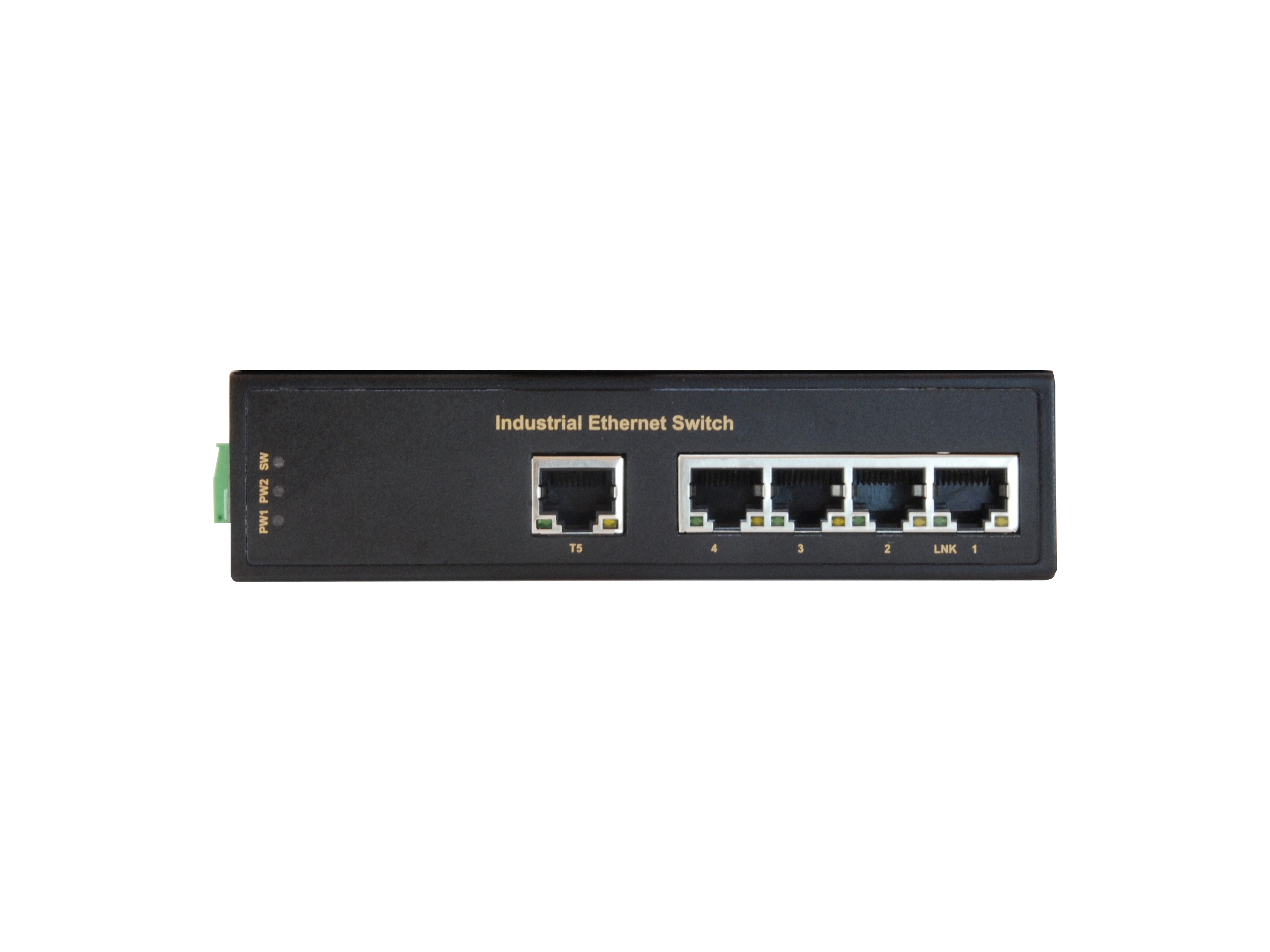 LevelOne IFS-0501 - Switch - 5 x 10/100 - an DIN-Schiene montierbar, Desktop, wandmontierbar, Ansicht 2