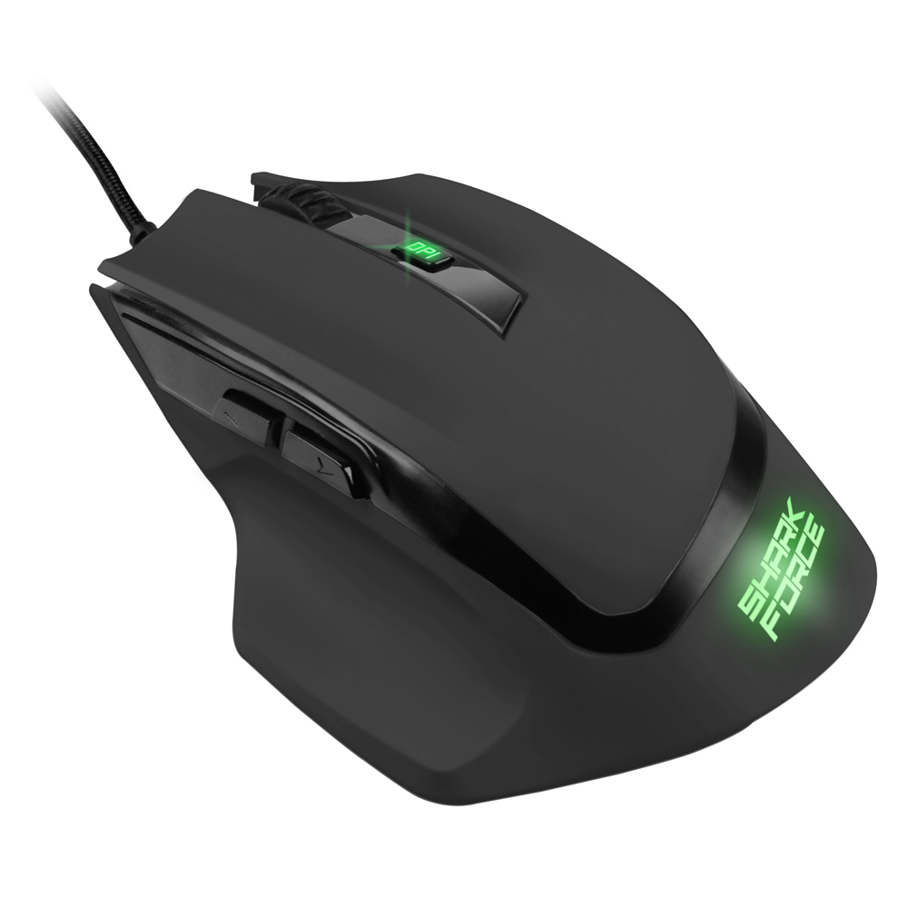 Sharkoon SHARK Force II - Maus - optisch - 6 Tasten, Ansicht 2