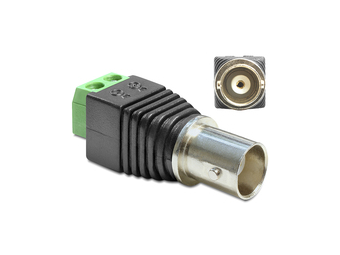 Delock Adapter BNC female > Terminal Block - Videoadapter