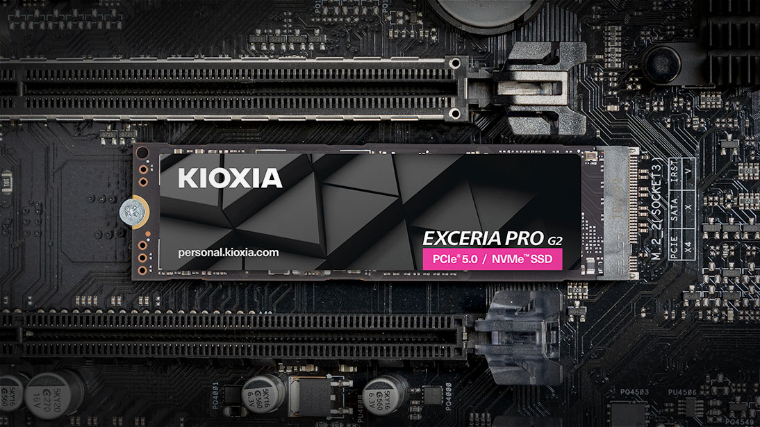 Kioxia SSD Exceria Pro G2 M.2 NVMe PCIe 5.0, Ansicht 3