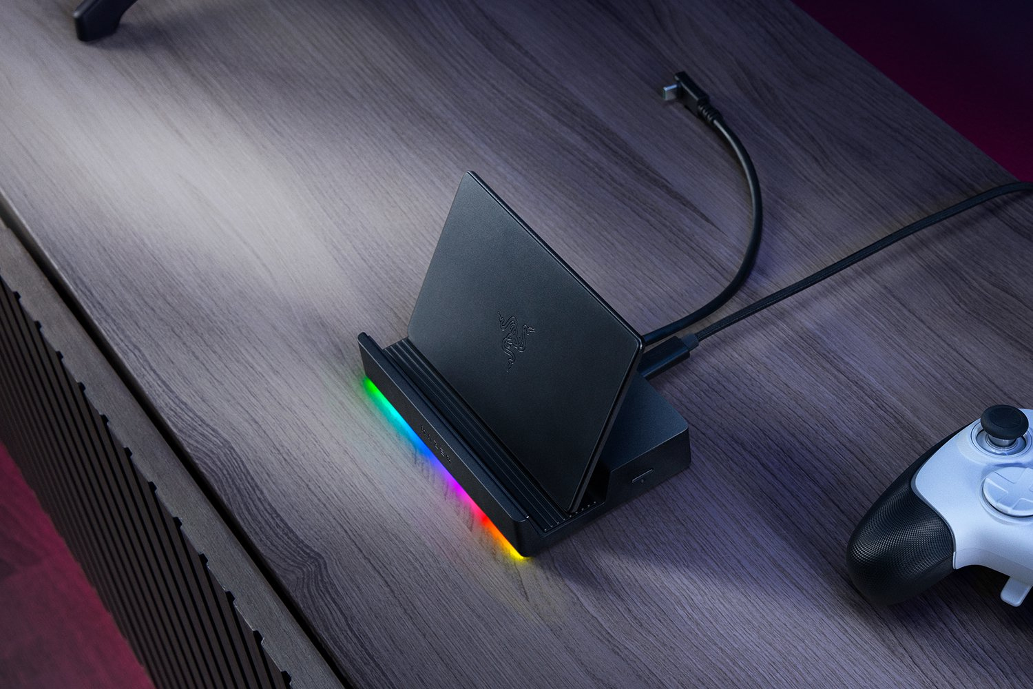 Razer Handheld Dock Chroma - Dockingstation - für Tablet, Gaming-Handheld, Ansicht 3