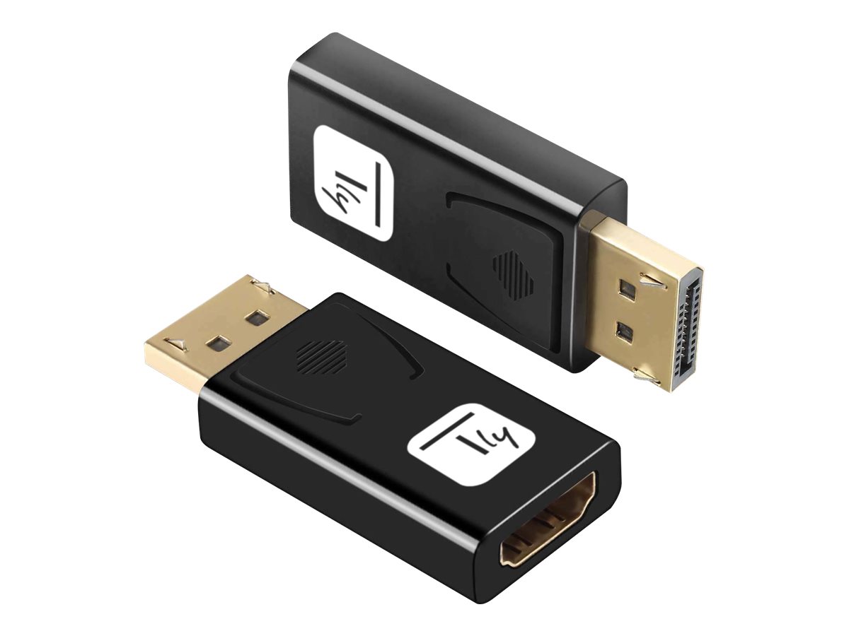 Techly Videoadapter - DisplayPort männlich eingerastet zu HDMI weiblich, Ansicht 3