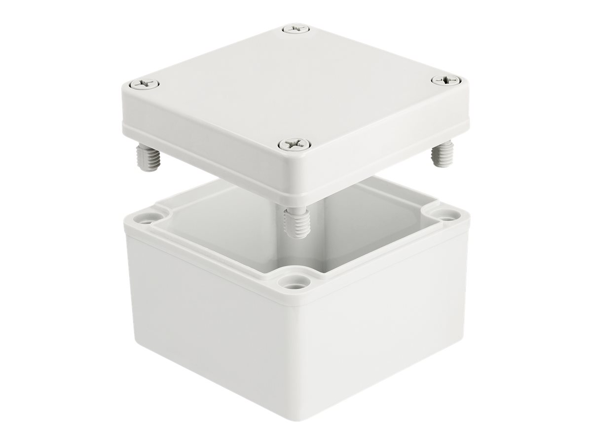 Delock Aufputzbox - Grau