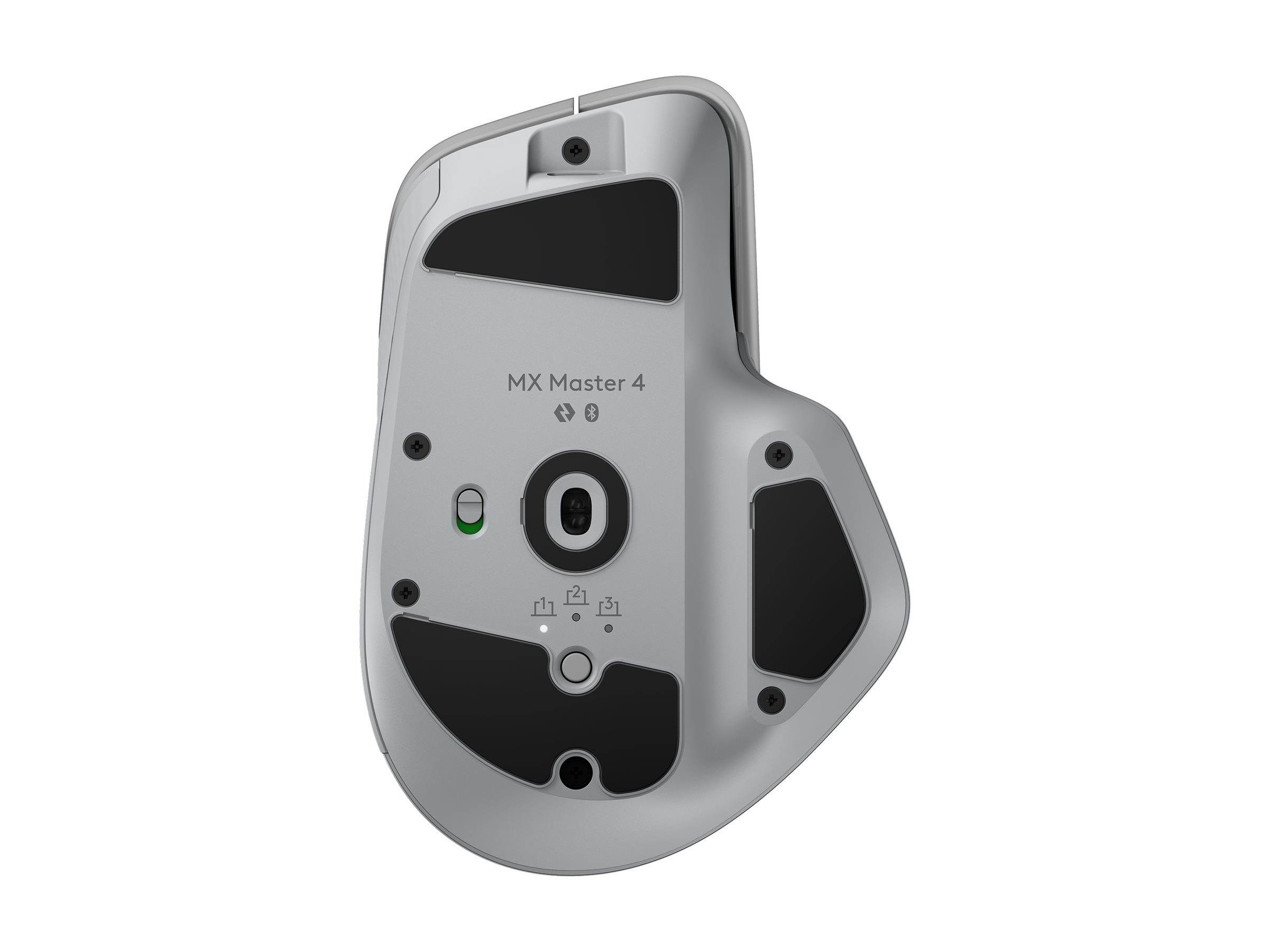 Logitech MX Master 4 - Maus - 8 Tasten - kabellos - Bluetooth, 2.4 GHz - kabelloser Empfänger (USB), Ansicht 4