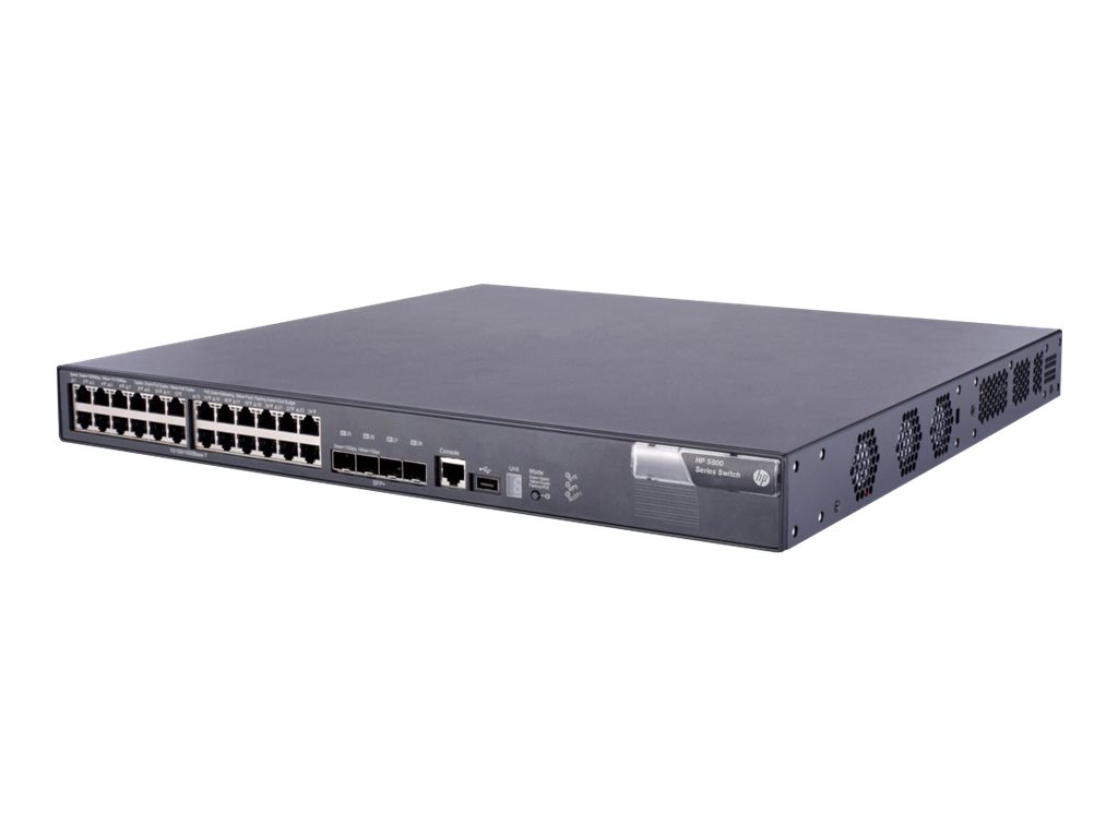 HP A5800-24G-PoE Switch (JC099AR) - RENEW