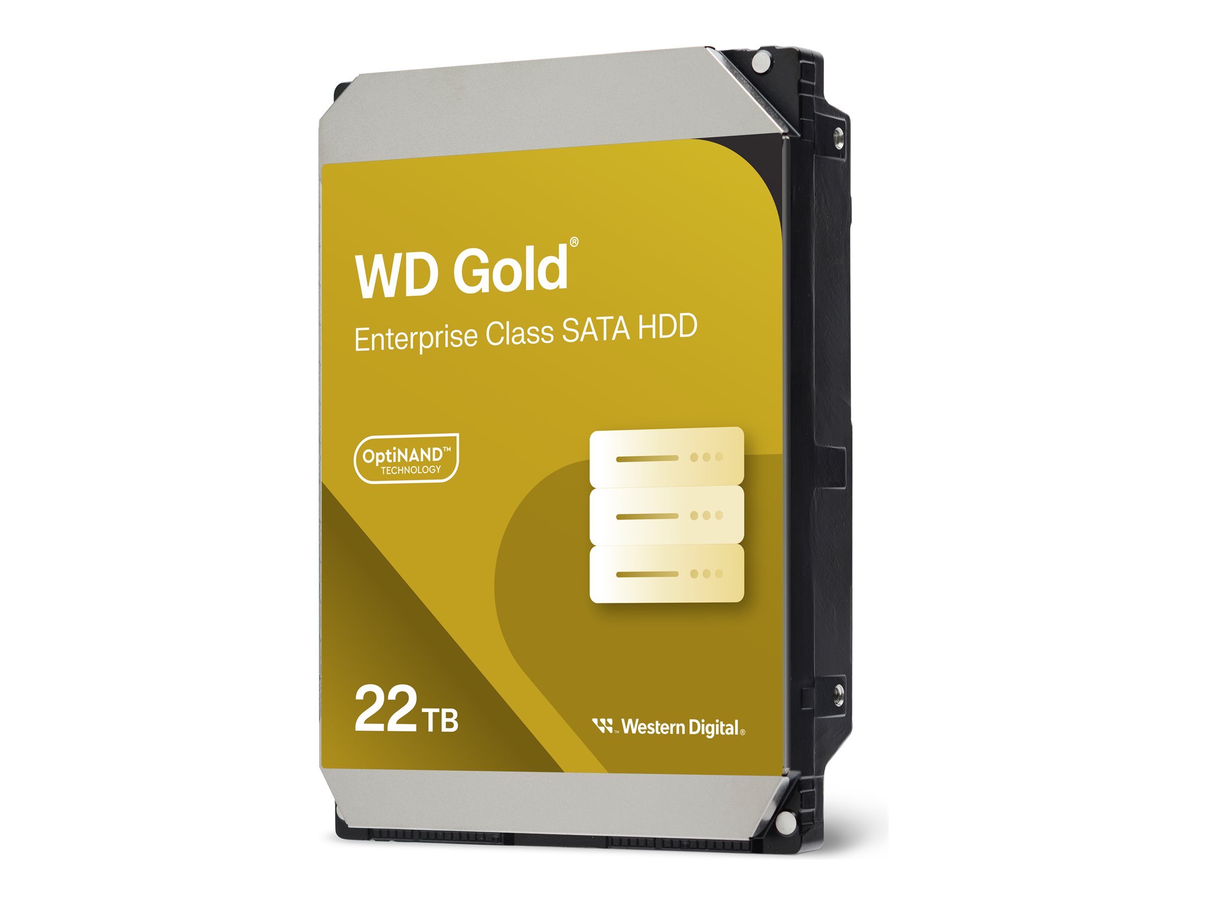 WD Gold WD221KRYZ - Festplatte - Enterprise - 22 TB - intern - 3.5 (8.9 cm)