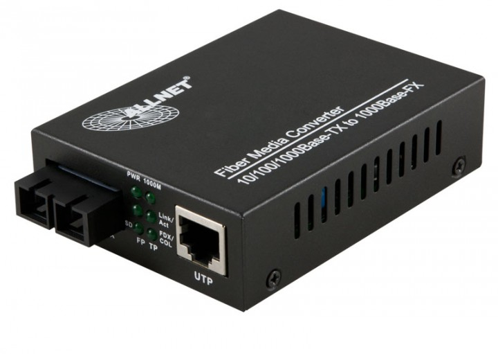 ALLNET ALL-MC105G-SC-SM - Medienkonverter - 1GbE, Ansicht 2
