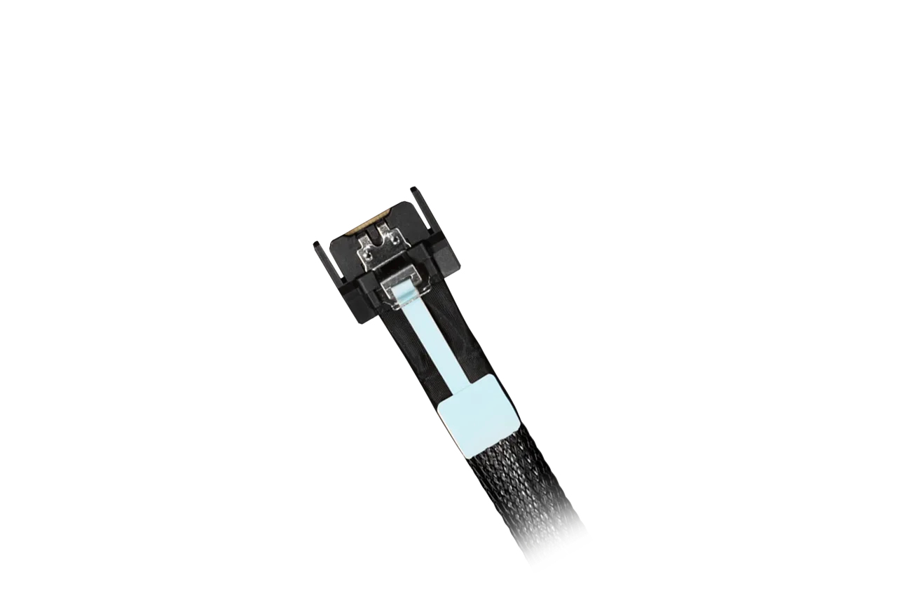 Icy Dock Kabel MCIO 8i->MCIO 8i SFF-TA-1016 schwarz - Kabel, Ansicht 3
