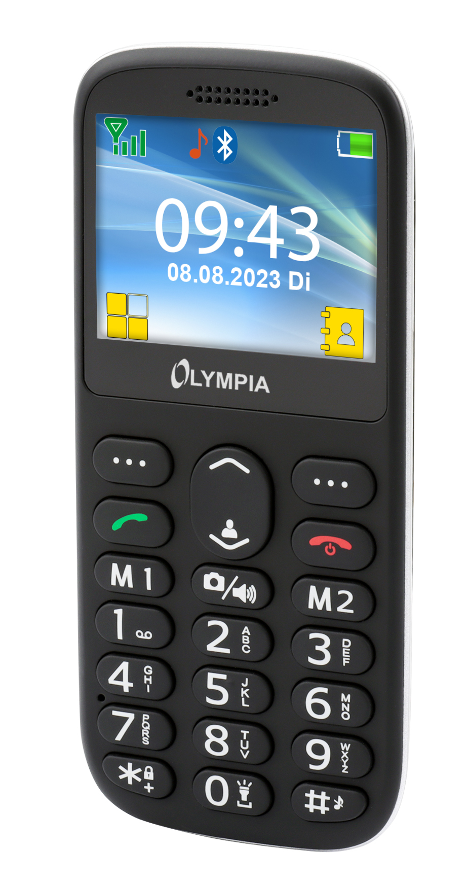 Olympia Mobiltelefon Sun schwarz, Ansicht 4