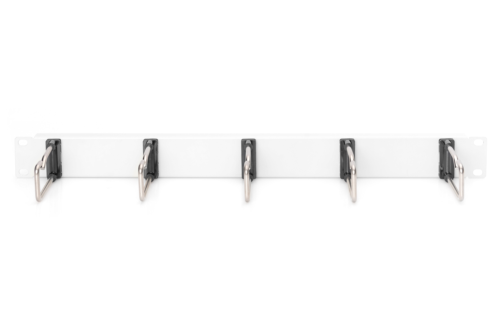 DIGITUS Kabelrangierpanel mit Stahlbügeln für 482,6 mm (19)-Schränke, 1HE, Ansicht 3