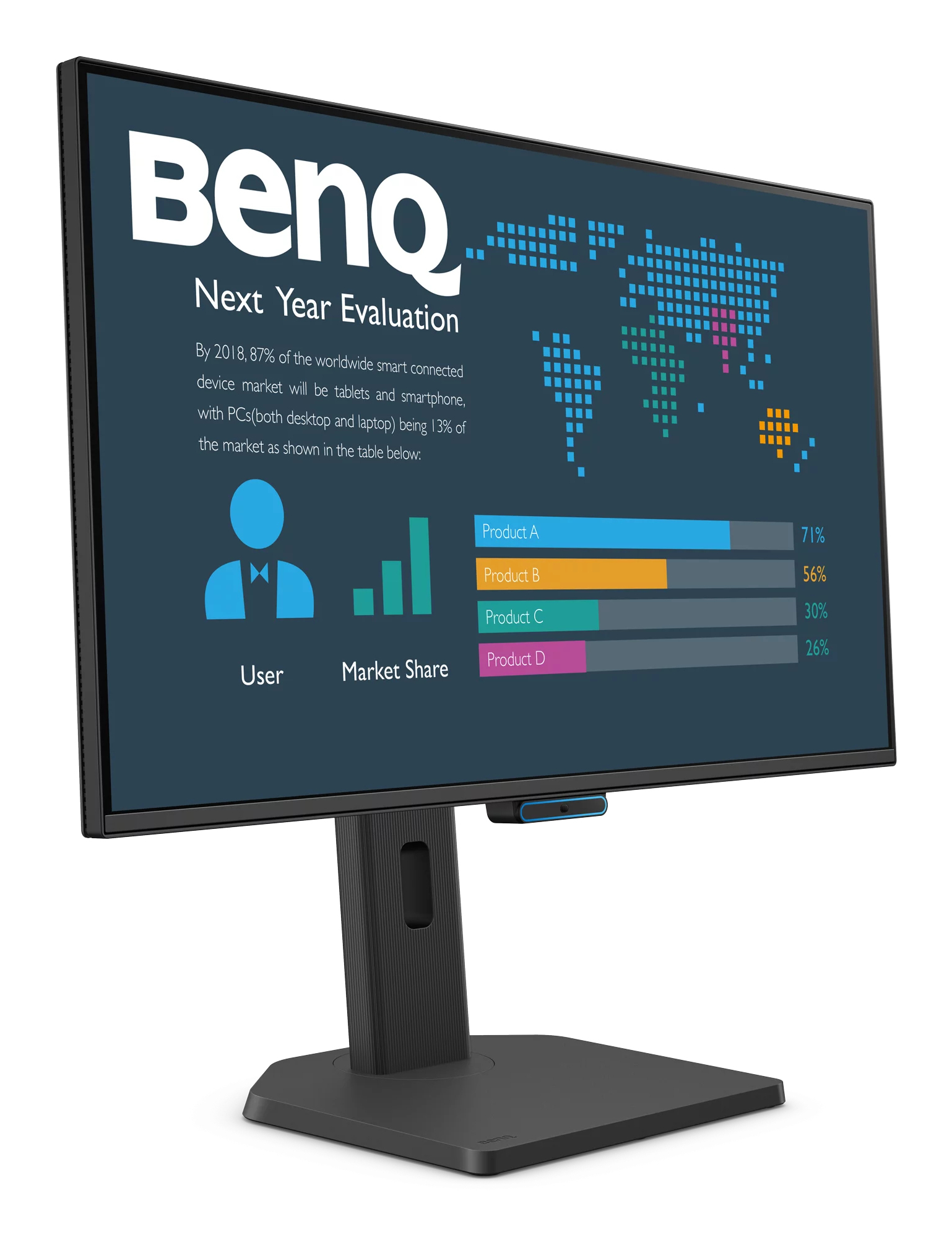BenQ BL2790TC 27 IPS Resolution - Flachbildschirm (TFT/LCD) - 68,6 cm, Ansicht 2