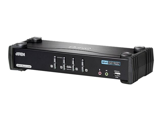 Aten KVM Switch  4 Port USB 2.0 DVI Audio