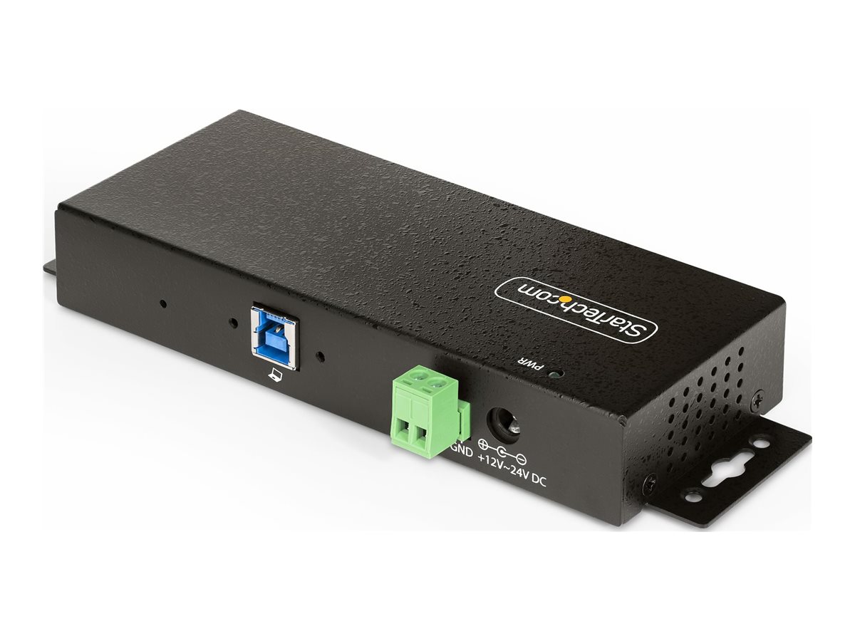StarTech.com 7-Port Managed USB Hub with 7x USB-A, Heavy Duty with Metal Industrial Housing, ESD & Surge Protection, Ansicht 3
