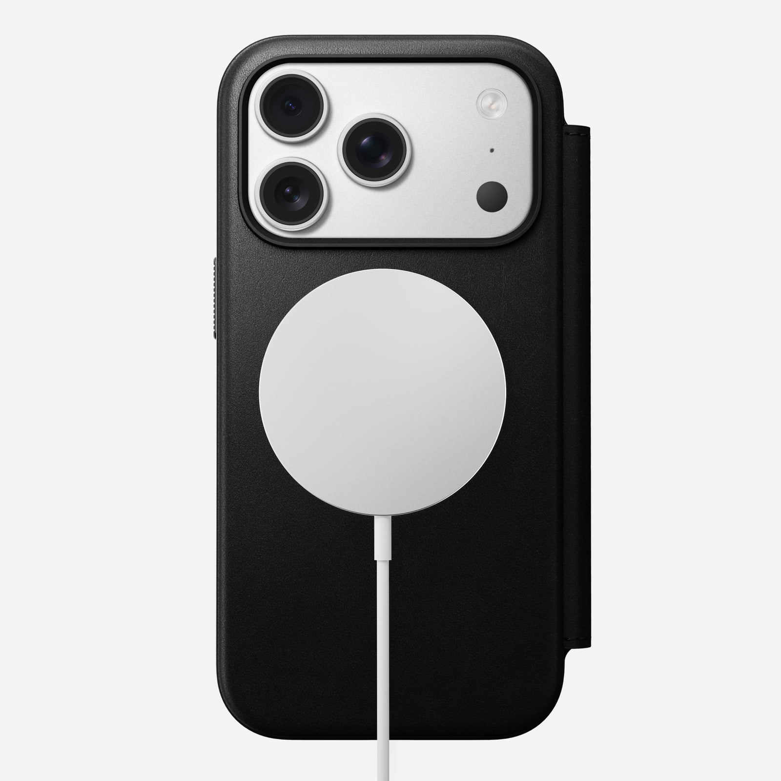 Nomad Modern Leather Folio iPhone 17 Pro Black, Ansicht 3
