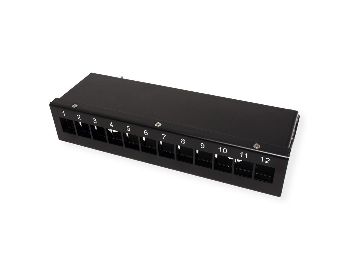 VALUE Keystone Module Frame - Patchpanel (Blindblech), Ansicht 2