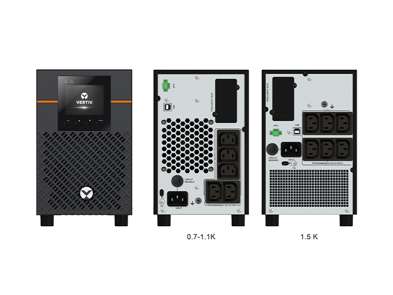 Vertiv EDGE - USV - Wechselstrom 230 V - 900 Watt, Ansicht 3