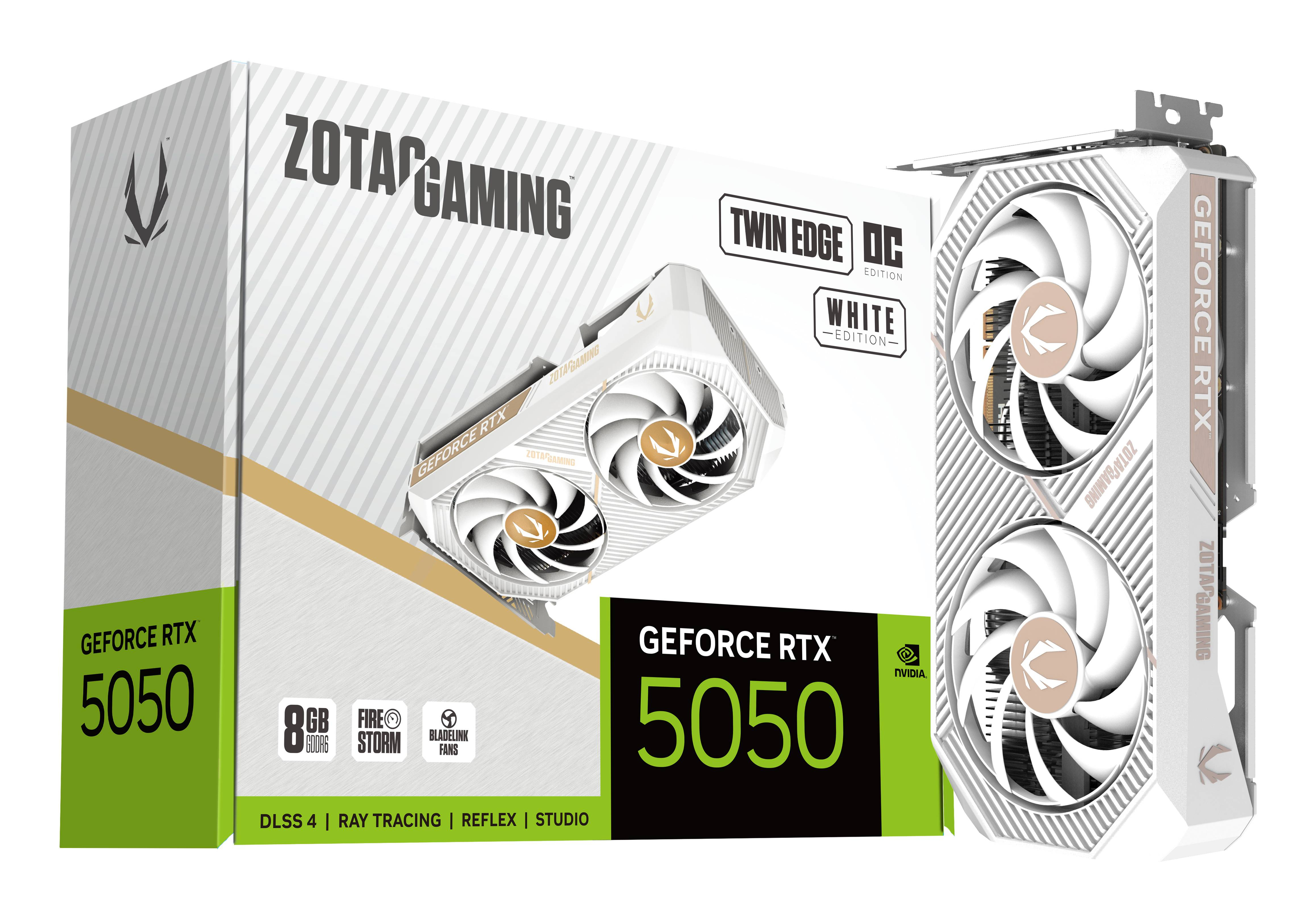 ZOTAC GAMING Twin Edge OC - White Edition - Grafikkarten - 8 GB, Ansicht 2