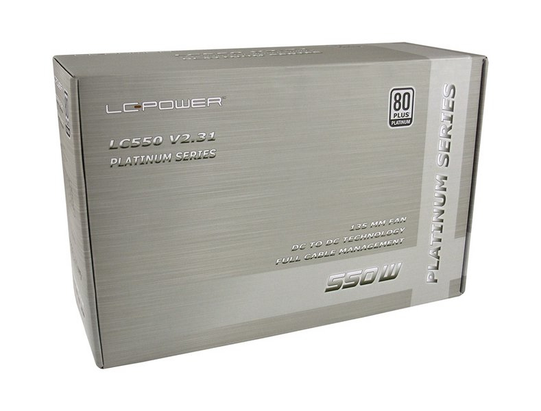 LC-Power Platinum Series LC550 V2.31 - Netzteil (intern), Ansicht 2