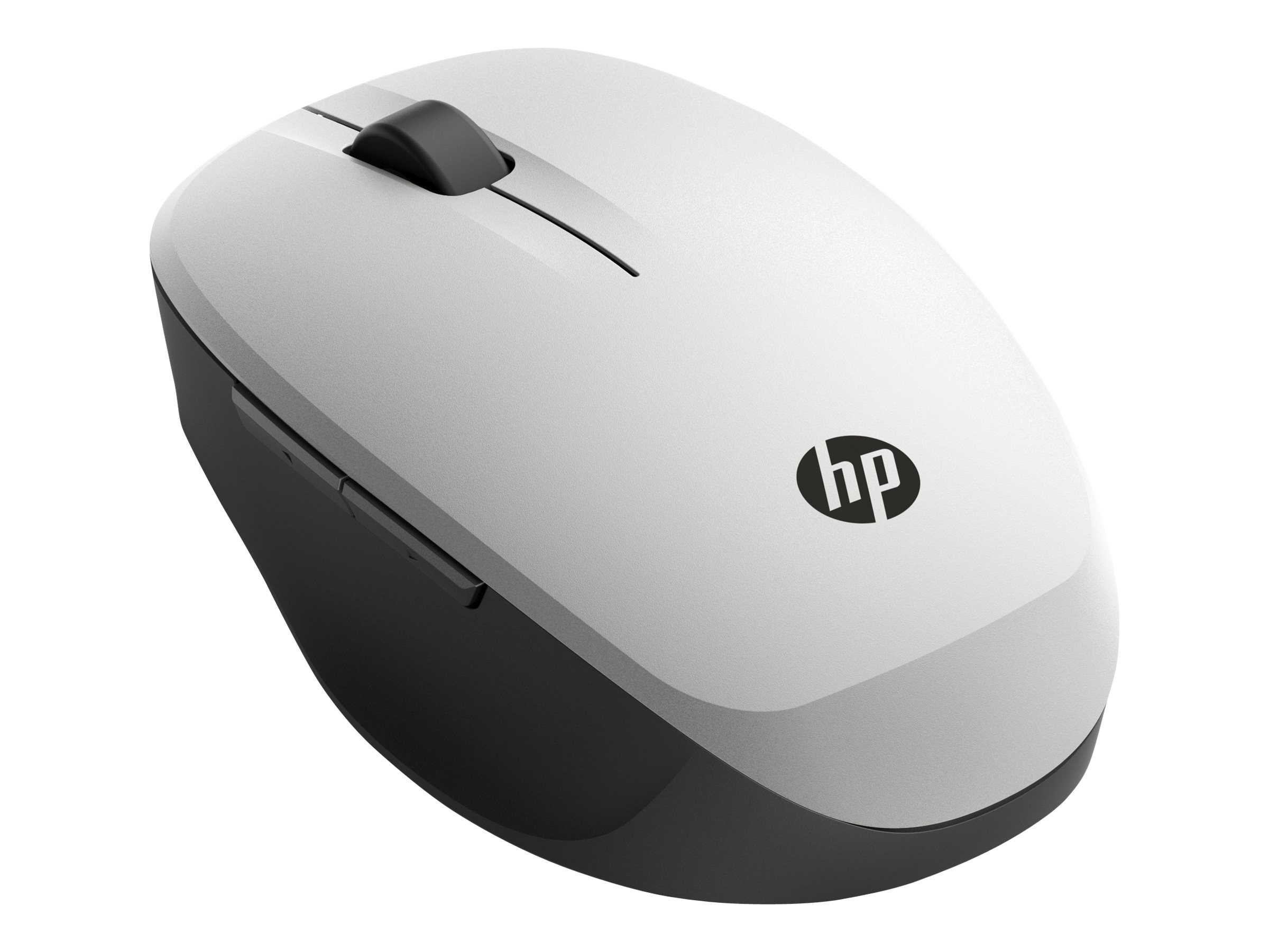 HP Dual Mode - Maus - optisch - kabellos - Bluetooth 2.4 GHz - kabelloser Empfänger (USB)