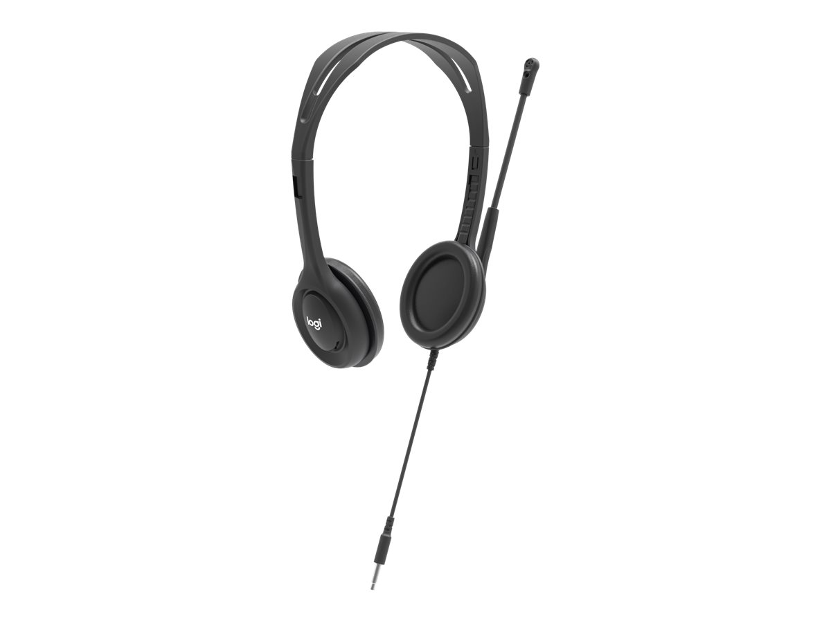 Logitech 981-000612 - Kabelgebunden - Büro/Callcenter - 20 - 20000 Hz - 73,2 g - Kopfhörer - Schwarz, Ansicht 4