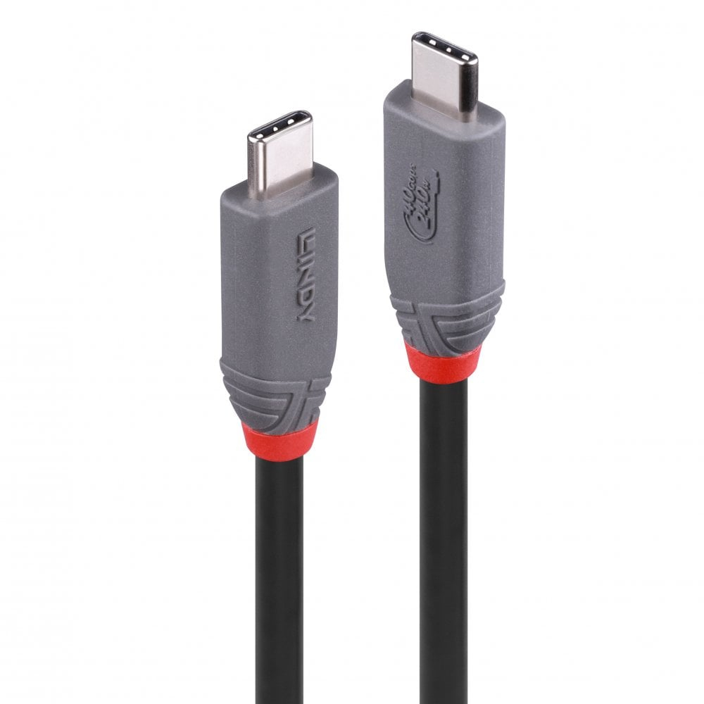 Lindy 1.5m USB4 240W Typ C Kabel 40Gbit/s Anthra Line, Ansicht 2
