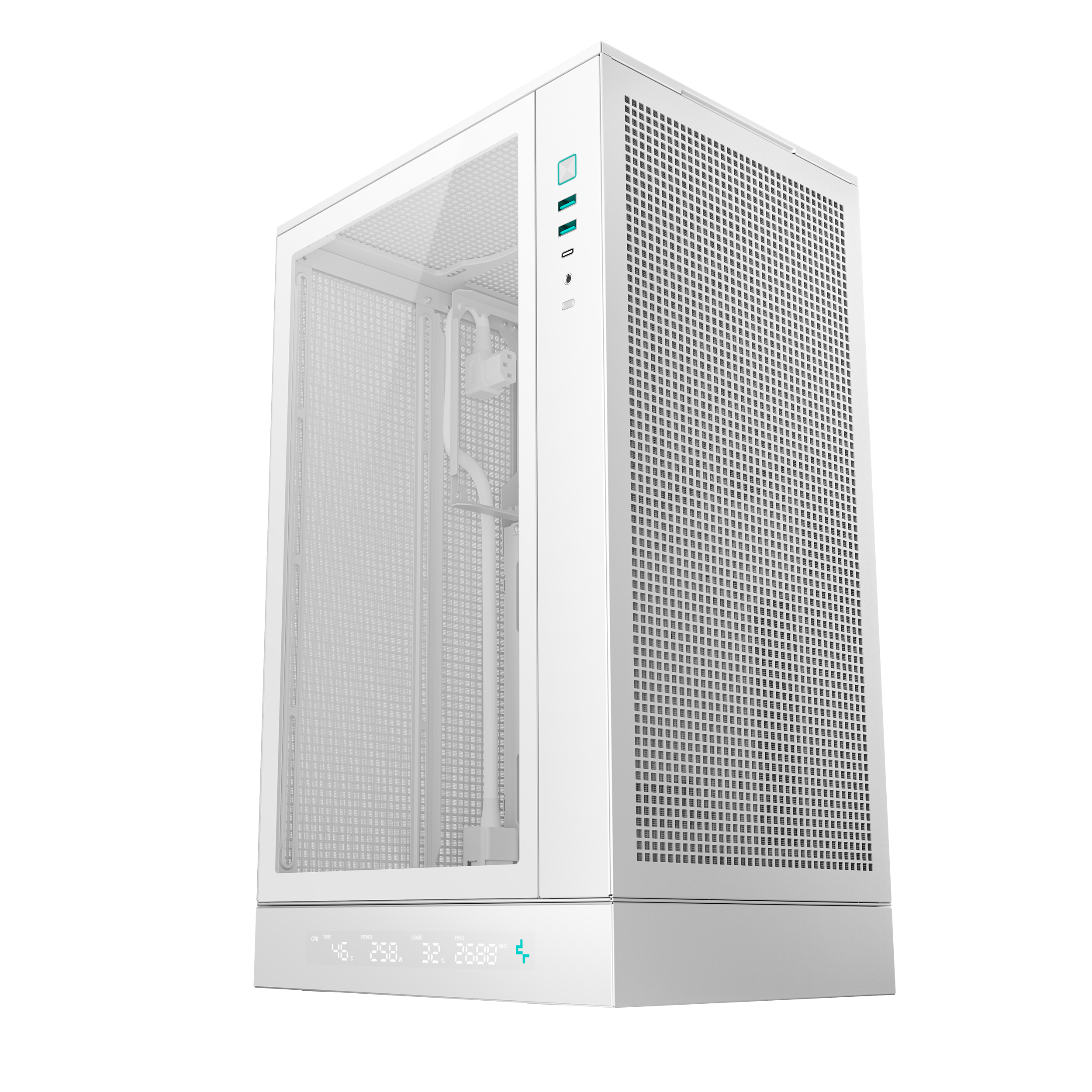 Deepcool CH270 Digital White| PC-Gehäuse - Midi/Minitower - ATX, Ansicht 2