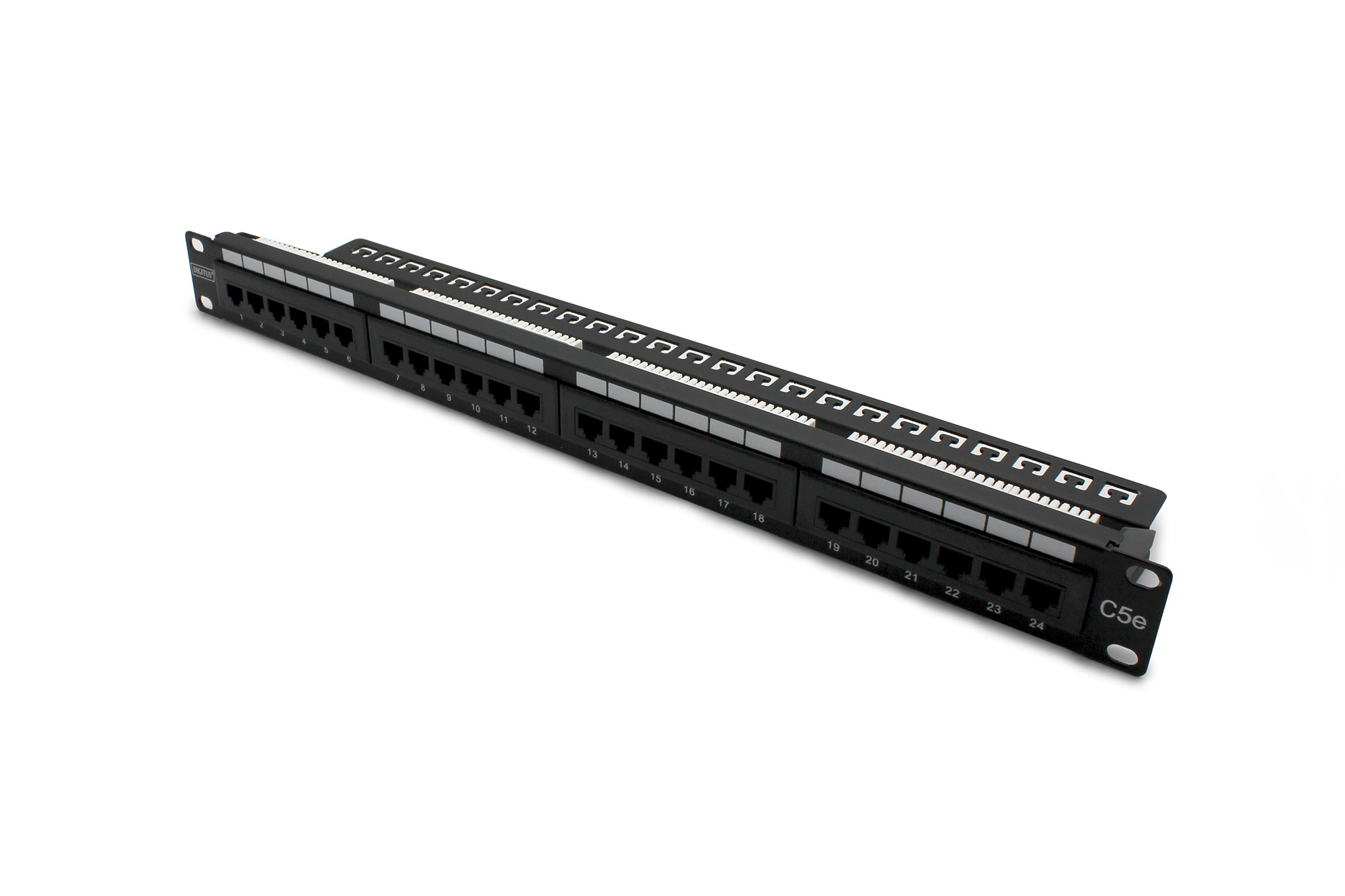 DIGITUS CAT 5e Patch Panel, Ansicht 4