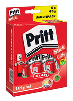 Pritt 1445029 - Klebestift - 43 g - Karton - Stoff - Papier - 20 °C - CE - 5 Stück(e)