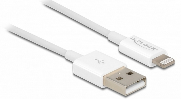 Delock Lightning-Kabel - Lightning männlich zu USB männlich, Ansicht 4