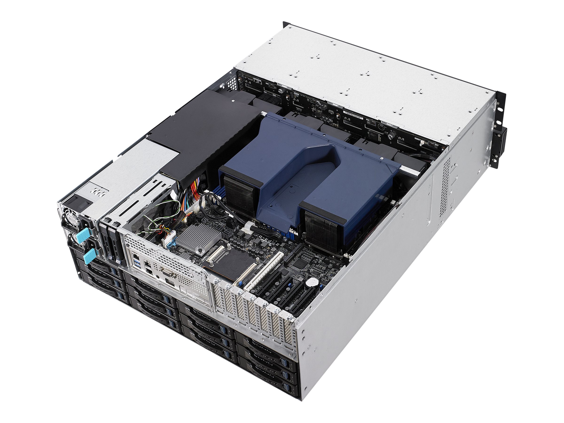 ASUS RS540-E9-RS36-E - Server - Rack-Montage - 4U - zweiweg - keine CPU - RAM 0 GB - SAS - Hot-Swap 6.4 cm, 8.9 cm (2.5&quot;, 3.5&quot;)