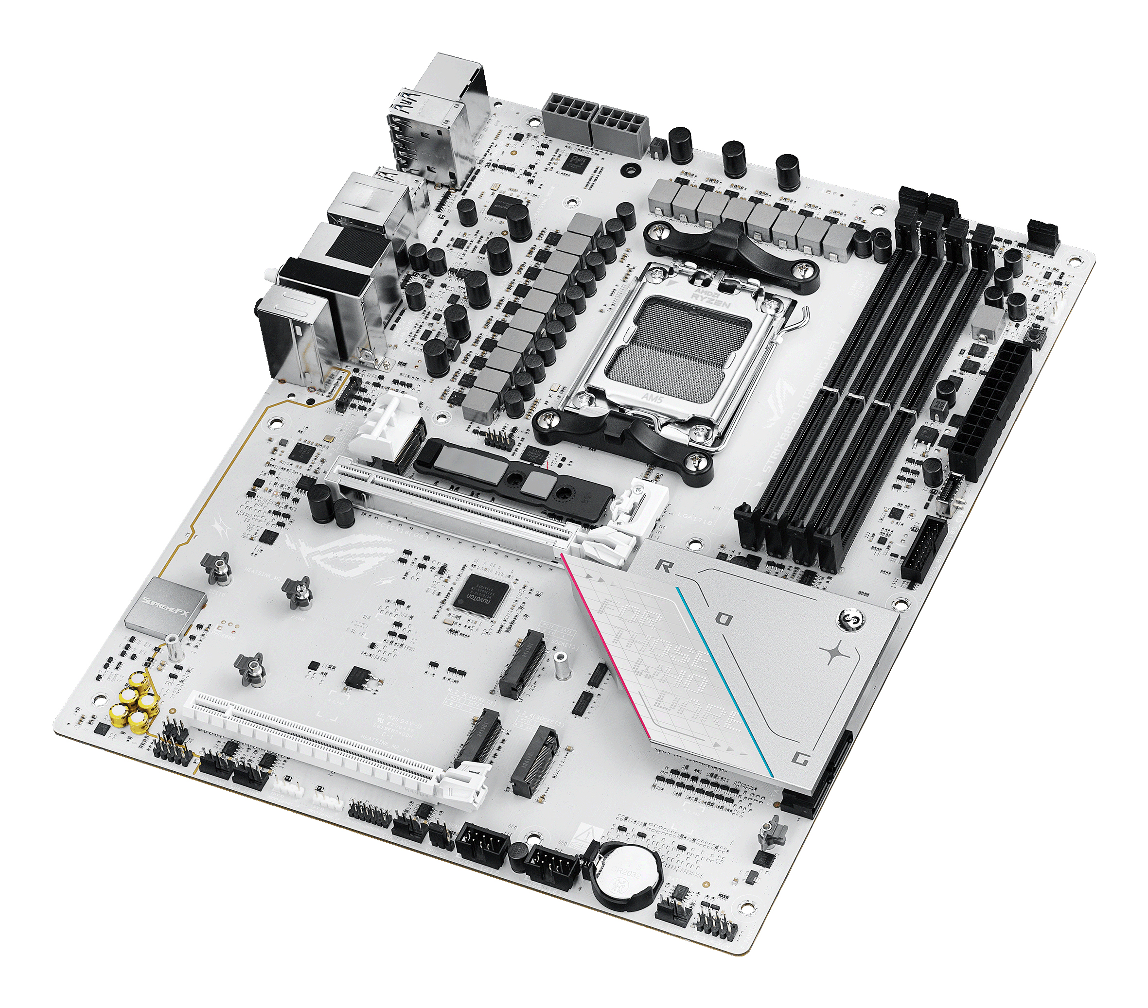ASUS ROG STRIX B850-A GAMING WIFI - Motherboard - ATX - Socket AM5 - AMD B850 Chipsatz, Onboard-Grafik(CPU erforderlich), Ansicht 4