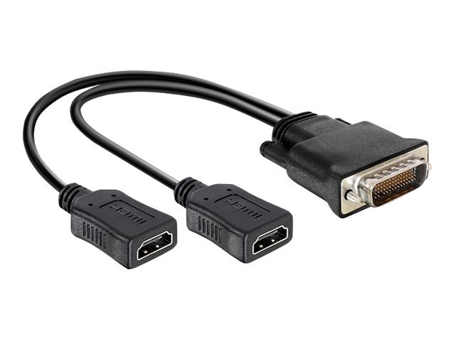 Delock Videoadapter - HDMI weiblich zu DMS-59 männlich
