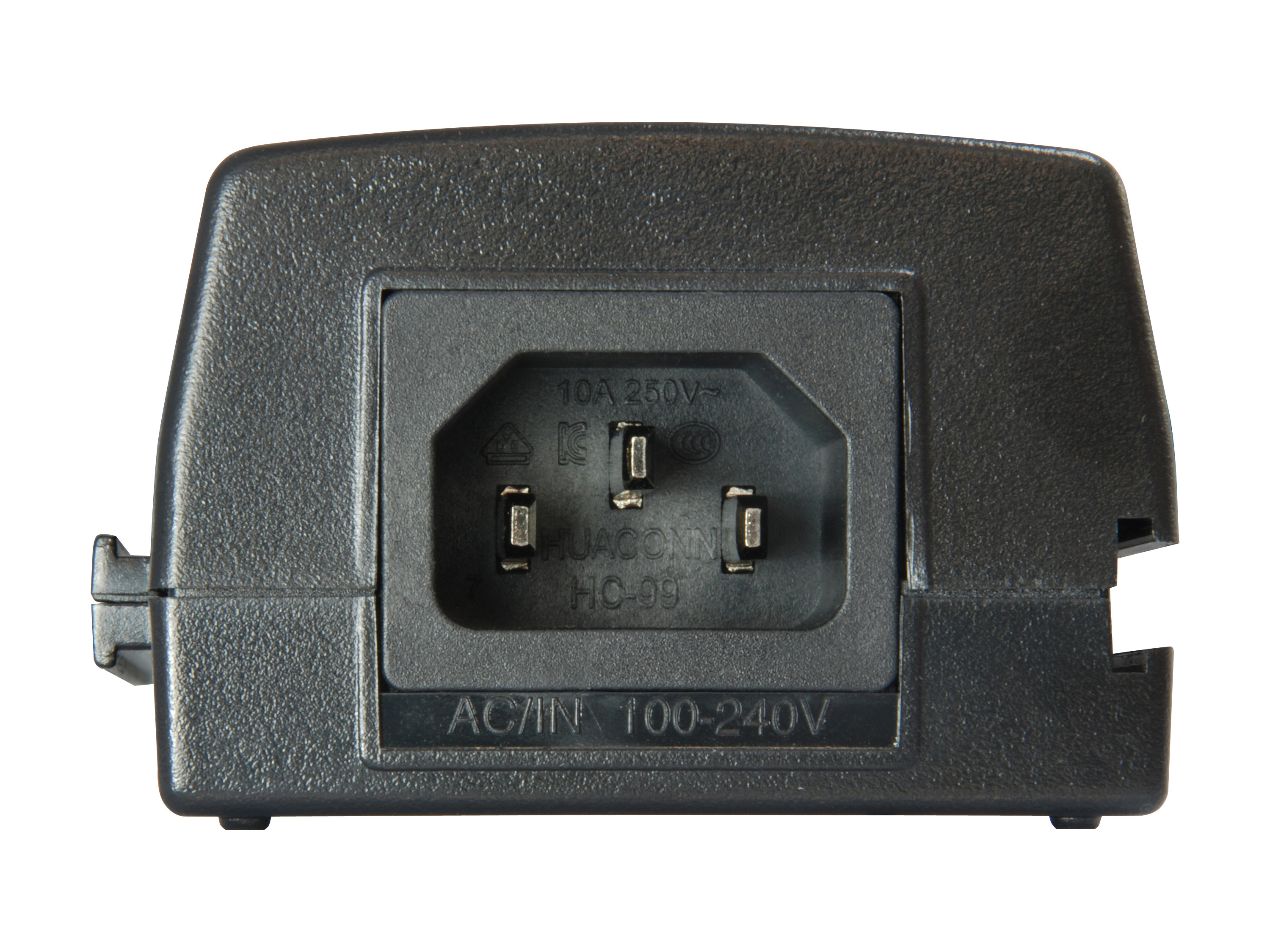 LevelOne POI-2012 - Schnelles Ethernet - 10,100 Mbit/s - IEEE 802.3 - IEEE 802.3af - IEEE 802.3u - Schwarz - 100 m - PoE, Ansicht 3