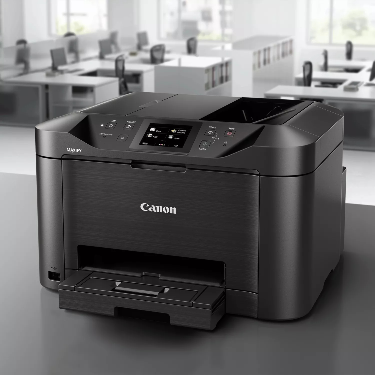 Canon MAXIFY MB5150 - Multifunktionsdrucker - Farbe - Tintenstrahl - A4 (210 x 297 mm) - Flachbett + ADF, Ansicht 4