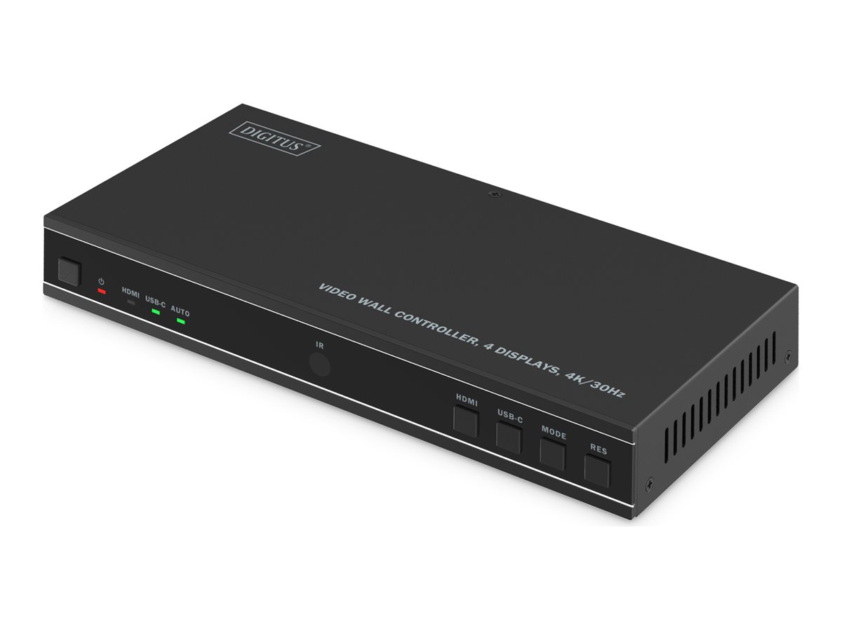 DIGITUS Video Wall Controller, 4 Displays, 4K/30Hz