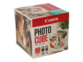 Canon Photo Cube Creative Pack - 2er-Pack - Schwarz Farbe (Cyan Magenta Gelb)